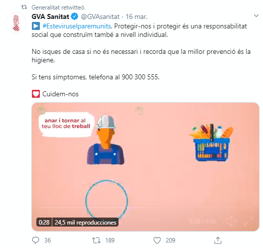 Captura Facebook Gob Valenciano Publicacion Sanidad 3