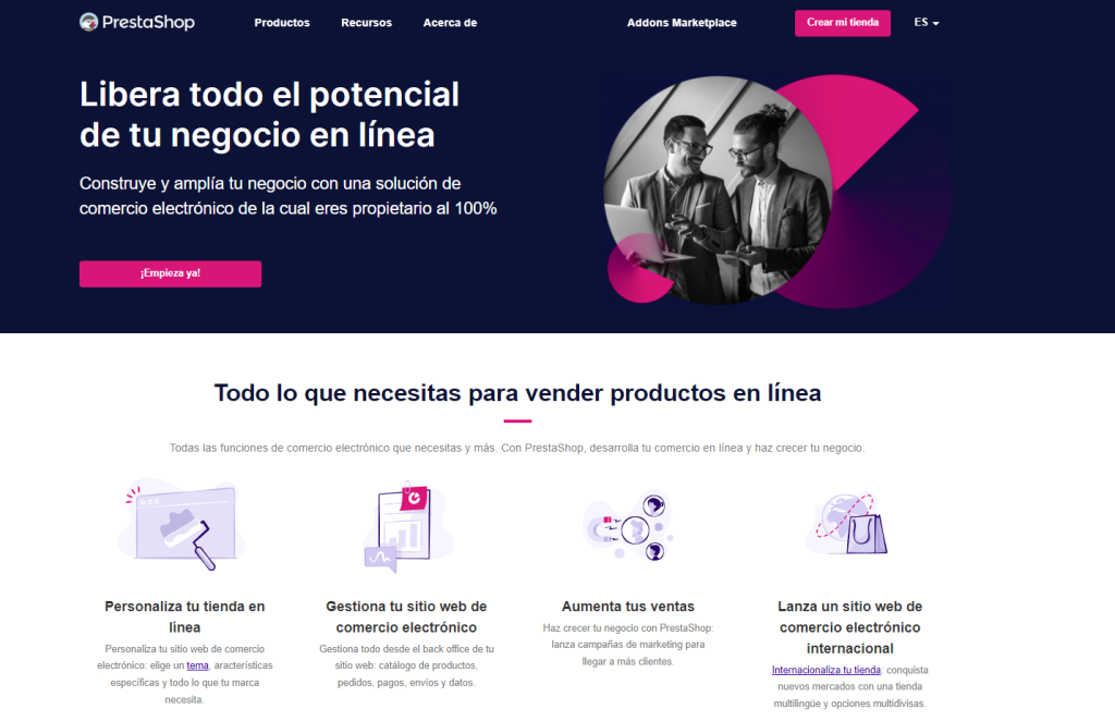 Tienda Prestashop