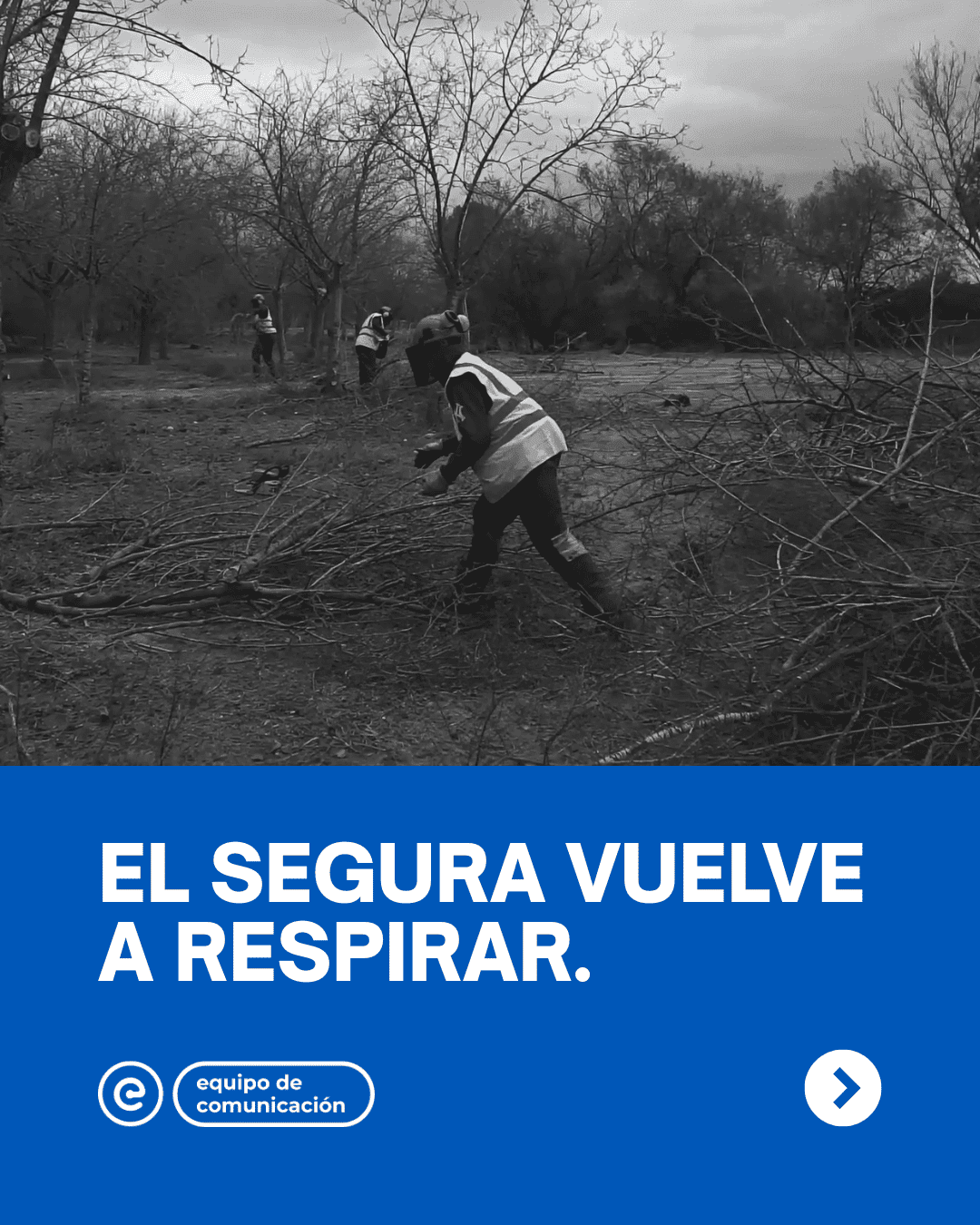 Portada del articulo El Segura vuelve a respirar