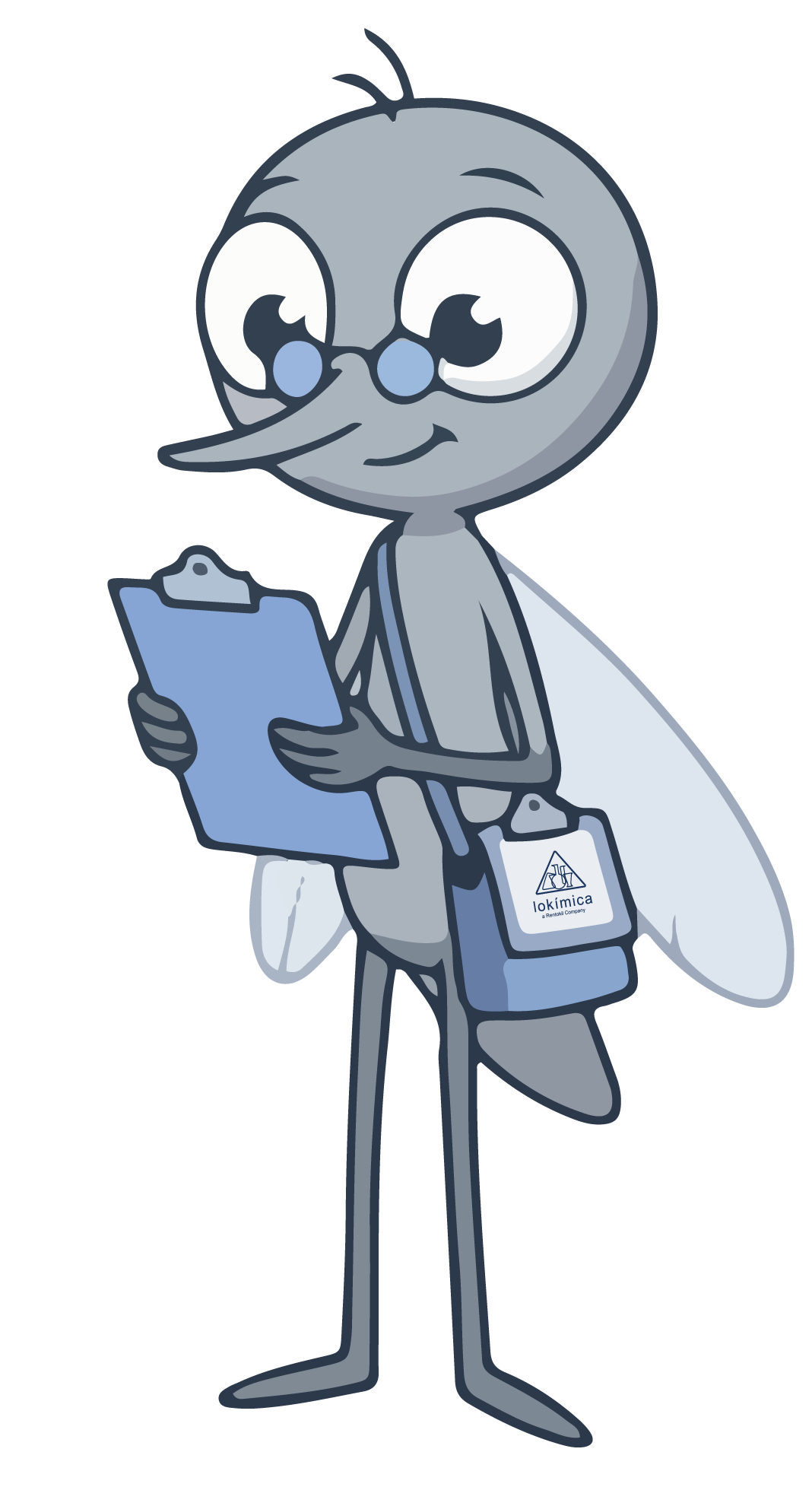 NILOK consultando informaci&oacute;n en una tablilla